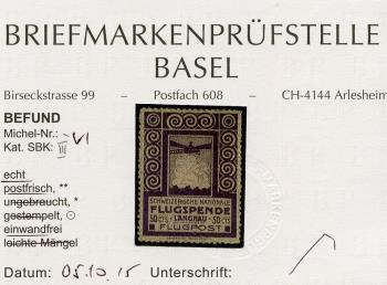 Thumb-2: FVI - 1913, Vorläufer Langnau