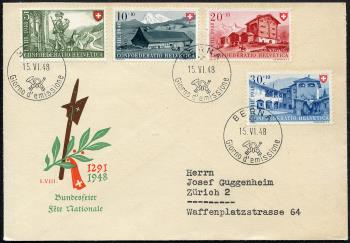 Thumb-1: B38-B41 - 1948, Travail et Maison Suisse III