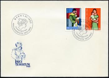 Thumb-1: J198 - 1962, Blocco celebrativo per i 50 anni del francobolli Pro-Juvenute