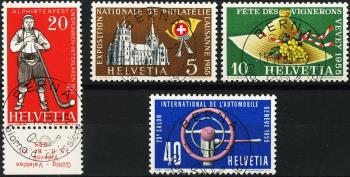 Thumb-1: 320-323 - 1955, Francobolli pubblicitari e commemorativi