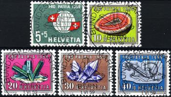Thumb-1: B91-B95 - 1959, Weltkugel, Mineralien und Versteinerungen