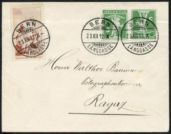 Thumb-1: JI - 1912, Vorläufer ohne Frankaturwert