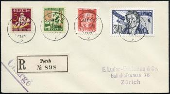 Thumb-1: J41-J44 - 1927, Francobolli commemorativi Pestalozzi