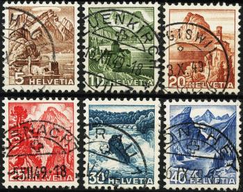 Briefmarken: 285-290 - Serie, gestempelt