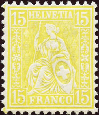 Briefmarken: 39 - 1875 Weisses Papier