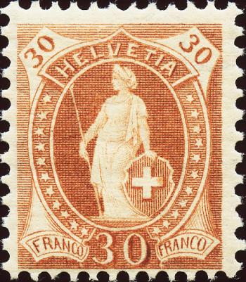 Briefmarken: 88A - 1905 weisses Papier, 13 Zähne, WZ