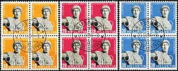 Briefmarken: 259w-261w - 1944 50 Jahre intern. Olympisches Komitee