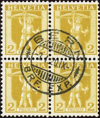 Briefmarken: 101 - 1907 Tellknabe im Rahmen
