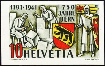 Briefmarken: 253.1.09 - 1941 750 Jahre Stadt Bern