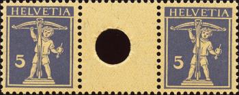 Briefmarken: S31 -  Mit kleiner Lochung