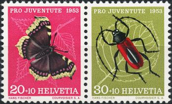 Briefmarken: Z39 - 1953 Pro Juventute