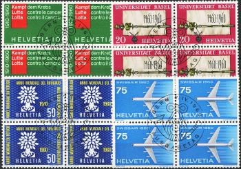 Briefmarken: 351-354 - 1960 Werbe- und Gedenkmarken
