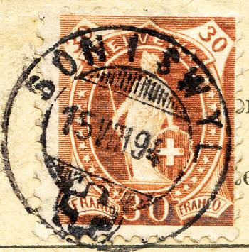 Thumb-2: 68C - 1892, carta bianca, 13 denti, KZ A