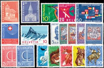 Briefmarken: CH1966 - 1966 Jahreszusammenstellung