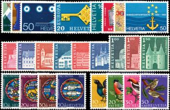 Francobolli: CH1968 - 1968 compilazione annuale