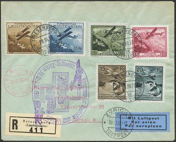 Thumb-1: SF33.4 g. - March 30, 1933 Opening of the Congress for Tourism and Transport