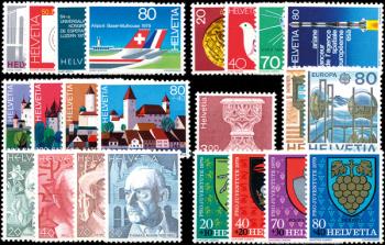 Briefmarken: CH1979 - 1979 Jahreszusammenstellung