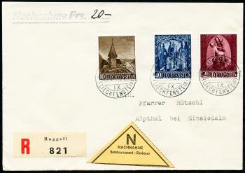 Briefmarken: FL306-FL308 - 1957 Weihnachten