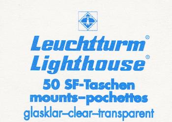 Accessori: 336649 - Leuchtturm  Tasche SF per francobolli singoli, trasparenti