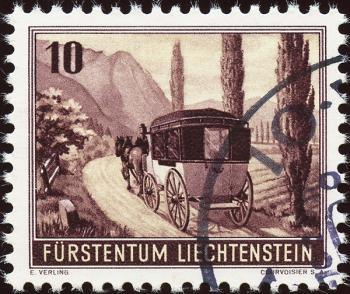 Timbres: W18 - 1946 4e exposition de timbres du Liechtenstein