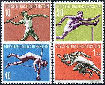 Stamps: FL286-FL289 - 1956 Sports series III