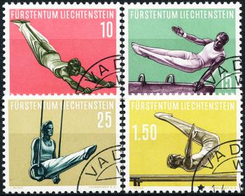 Briefmarken: FL297-FL300 - 1957 Sportserie IV