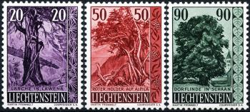 Briefmarken: FL321-FL323 - 1959 Heimatliche Bäume und Sträucher III