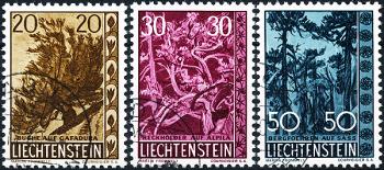 Stamps: FL345-FL347 - 1960 Native trees and shrubs IV