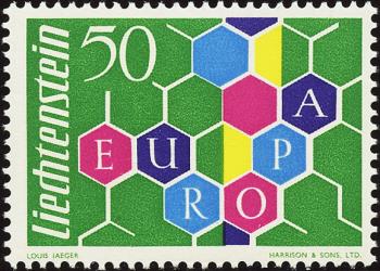 Timbres: FL348 - 1960 L'EUROPE