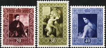 Briefmarken: FL250-FL252 - 1952 Fürstliche Gemäldegalerie II