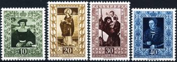 Briefmarken: FL255-FL258 - 1953 Fürstliche Gemäldegalerie III