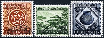 Briefmarken: FL263-FL265 - 1953 Prähistorische Funde
