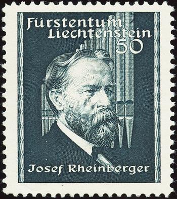 Timbres: FL143 - 1939 Timbre commémoratif du 100e anniversaire de Josef Rheinberger