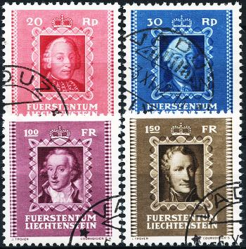 Briefmarken: FL171-FL174 - 1942 Fürstenbilder II
