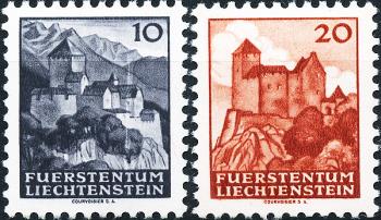 Briefmarken: FL186-FL187 - 1943 Freimarken für Markenautomaten
