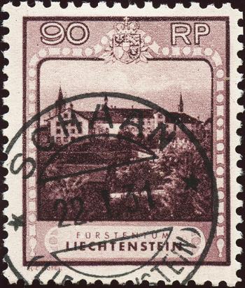 Stamps: FL94A - 1930 Landscapes and princely couple, line perforation 101/2