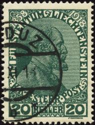Briefmarken: FL10 - 1918 60jähriges Regierungsjubiläum des Fürsten Johann II.
