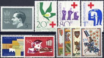 Briefmarken: FL1963 - 1963 Jahreszusammenstellung