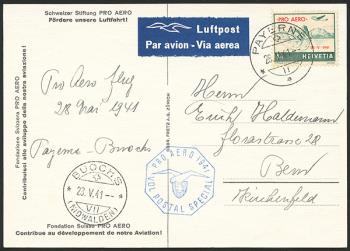 Thumb-1: SF41.1c - 28. Mai 1941, Buochs - Payerne und Payerne - Buochs