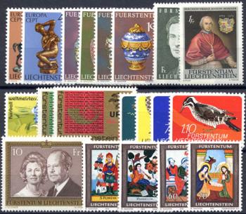 Briefmarken: FL1974 - 1974 Jahreszusammenstellung