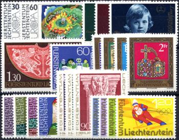 Briefmarken: FL1975 - 1975 Jahreszusammenstellung