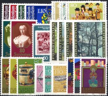 Briefmarken: FL1980 - 1980 Jahreszusammenstellung