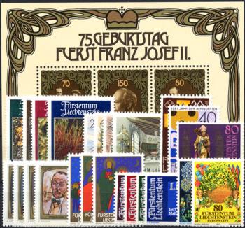 Briefmarken: FL1981 - 1981 Jahreszusammenstellung