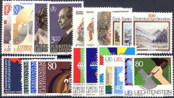 Briefmarken: FL1983 - 1983 Jahreszusammenstellung