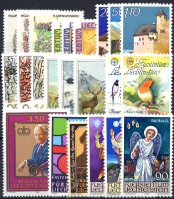 Timbres: FL1986 - 1986 compilation annuelle