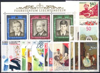 Briefmarken: FL1988 - 1988 Jahreszusammenstellung