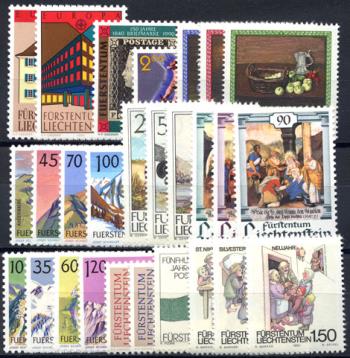 Briefmarken: FL1990 - 1990 Jahreszusammenstellung