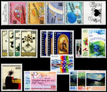 Briefmarken: FL1995 - 1995 Jahreszusammenstellung