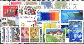 Briefmarken: FL1998 - 1998 Jahreszusammenstellung