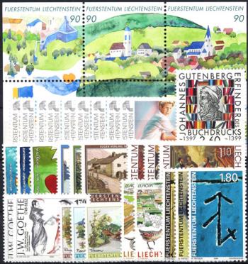 Briefmarken: FL1999 - 1999 Jahreszusammenstellung